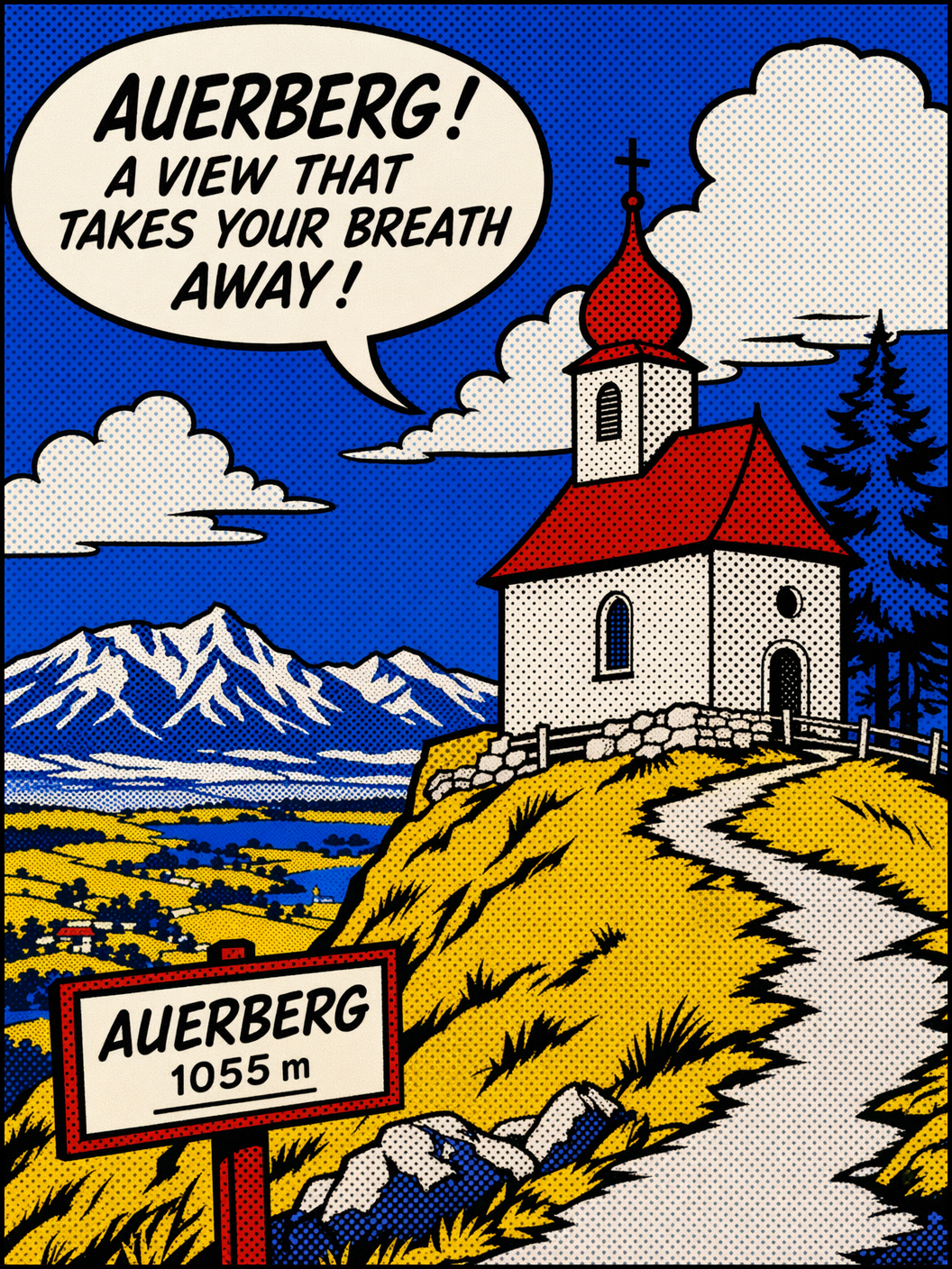 Auerberg pop art rendering