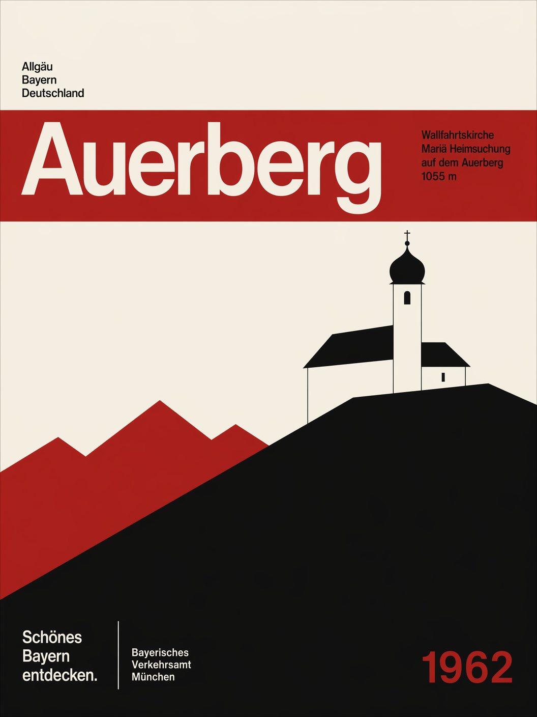 Auerberg Swiss poster rendering